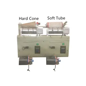 Two Spindles of Soft/ Hard Cone Yarn Winding Machine