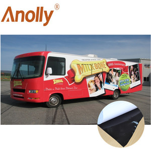 Anolly 인쇄용 접착 매트 블랙 자동차 랩 비닐 스티커 롤 자기 접착 비닐 - Product Image 6