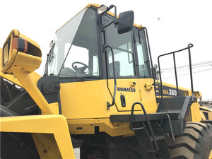 Chargeur sur pneus Komatsu utilisé de haute qualité WA380-6 WA380-3 WA320-5 WA470 à vendre - Product Image 6