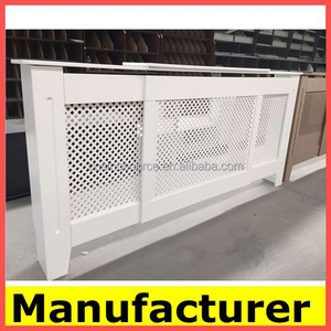 Cubierta de radiador con acabado <span class=keywords><strong>lacado</strong></span>, cubierta de radiador de Mdf con pintura blanca para sala de estar, gran oferta - Product Image 5