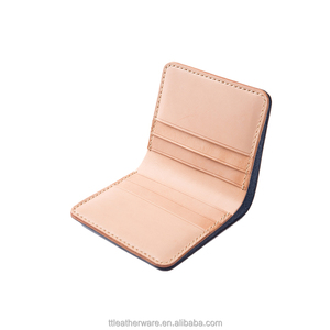 ICED Wax Genuine Leather Slim Bifold <b>Wallet</b> Handmade - Product Image 6