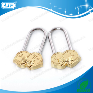 Russian fashion More Nueva love heart padlock for wedding or Saint Valentine Day gift - Product Image 3