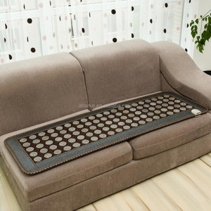 Tapis de guérison en pierres de <span class=keywords><strong>Jade</strong></span> naturelles, Tourmaline, canapé, thérapeutique - Product Image 4