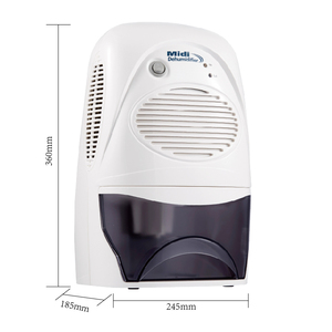 मिनी पोर्टेबल घर सौर संचालित Dehumidifier डीसी 12v 2500 के लिए कार