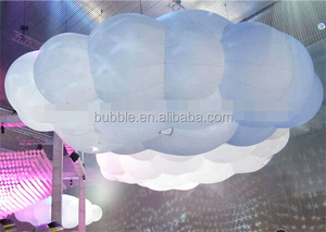 <span class=keywords><strong>Big</strong></span> inflatable đám mây bóng với đèn led giá rẻ để trang trí bên - Product Image 4