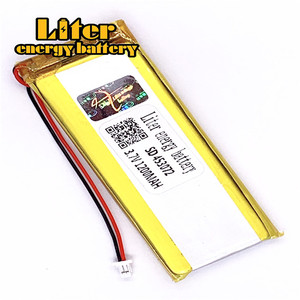 Plug 1.0-2 P 3.7 V 453072 1200 mah factory high quality lithium polymer battery rechargeable li-ion battery lipo - Product Image 3
