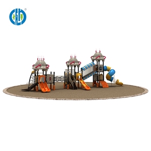 Büyük açık çocuk eğlence parkı kombinasyonu tüp slayt çocuk oyun ekipmanı - Product Image 2