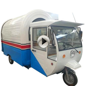 Meilleure vente de chariot de restauration rapide moto camion van kiosque tricycle électrique mobile nourriture en Europe - Product Image 3