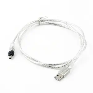 고품질 1Pc iEEE 1394 4 핀 어댑터 케이블 Firewire