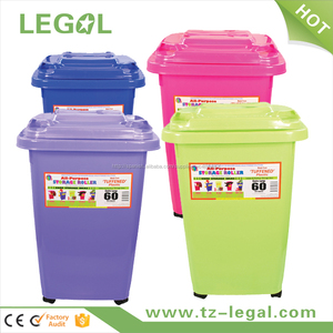 4 <span class=keywords><strong>Calle</strong></span> Wheeled60L Eco Bote de basura Bote de basura Restaurante Bote de basura - Product Image 2