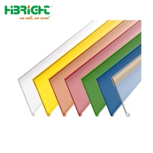 Siêu Thị Cửa Hàng Tạp Hóa Rõ Ràng Hiển Thị Nhựa Kênh Tag Label Chủ Dính Giá Chủ Dữ Liệu Strip - Product Image 6