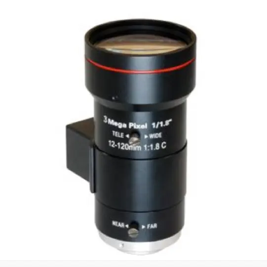 cctv lens FOCUSAFE 12-120mm 10X Zoom VF Auto iris C Mount Lens