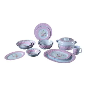 Dinner set Asia style melamine tableware unbreakable