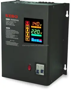 AVR 5000VA 벽 마운트 유형 AC 자동 전압 안정제