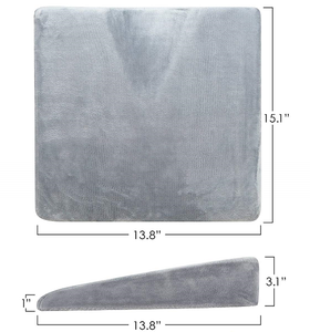 Soporte ortopédico alivio del dolor menor BackTailbone el coxis y las caderas de asiento de coche almohada de espuma de memoria empresa cojín - Product Image 4