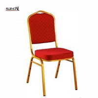 Chaise de banquet empilable 2026 en gros, design moderne, structure en fer, modèle SDB-104