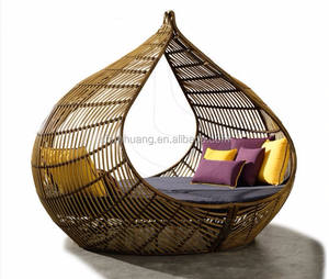 Promotionnel patio meubles en <span class=keywords><strong>osier</strong></span> canapé-<span class=keywords><strong>lit</strong></span> <span class=keywords><strong>de</strong></span> loisirs PE rotin <span class=keywords><strong>lit</strong></span> transat pour <span class=keywords><strong>jardin</strong></span> - Product Image 1