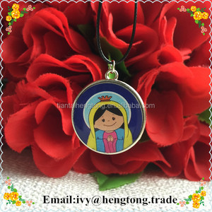 <span class=keywords><strong>Pendentif</strong></span> en époxy pour bébé 3,2 pièces, collier à chapelet religieux, breloque catholique - Product Image 4