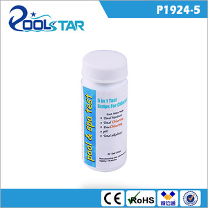 Strip uji multi-fungsi untuk pengujian KOLAM RENANG DAN Spa yang efisien bebas kekerasan alkalinitas <span class=keywords><strong>PH</strong></span> Klorin - Product Image 5