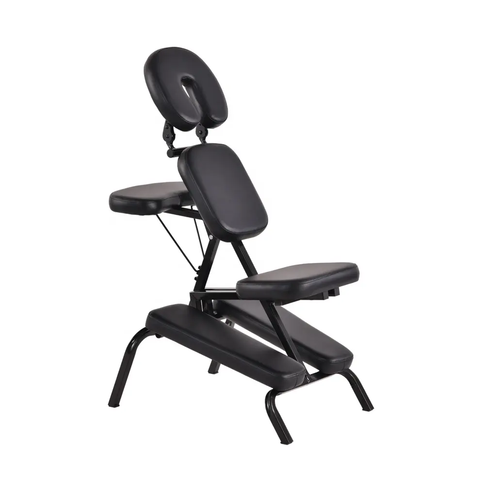 Massaggiatore per il corpo in metallo nero economico sedia da massaggio a gravità Zero CY-H809 Salon Spa Beauty Portable Health pieghevole in acciaio Chaoyang