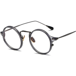 Phong cách mới bán buôn TR90 hình bầu dục khung quang học với Acetate đền kính khung Eyewear cho Unisex Kính đọc sách - Product Image 4