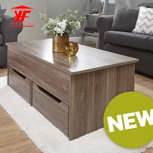 latest new design lift-top coffee table modern wooden