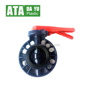 Irrigation System Drip 3inch 90mm Handle Lever Pvc Wafer butterfly Valves Types - Product Image 1