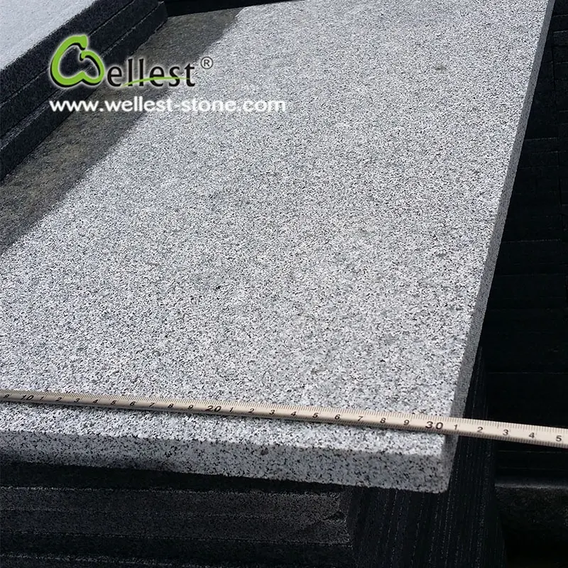 Çin Granit G654 alevli ve fırçalanmış kiremit