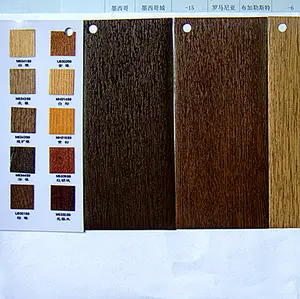 zhongde wood laminated with LG film profiles for windows and doors