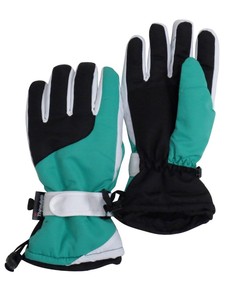 de la mujer reforzado palma de la pu de nieve en invierno guantes equí - Product Image 3