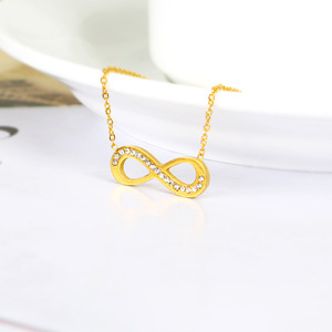 <span class=keywords><strong>Collier</strong></span> <span class=keywords><strong>personnalisé</strong></span> OEM avec nom, <span class=keywords><strong>collier</strong></span> <span class=keywords><strong>infini</strong></span> gravé au laser, micro-pavé de zircon, acier inoxydable, <span class=keywords><strong>collier</strong></span> <span class=keywords><strong>personnalisé</strong></span> pour cadeau d'amoureux - Product Image 3