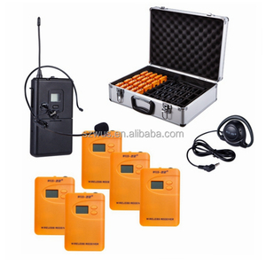Lange Afstand Draadloze Tour Guide Walkie Talkie, Groep Tour Begeleiden Apparaat, Tour Bezoek, Vergadering, Vertaling, onderwijs, Training