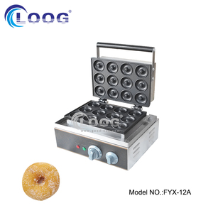 Máy Làm Bánh <span class=keywords><strong>Donut</strong></span> Thương Mại Trung Quốc Máy Làm Bánh <span class=keywords><strong>Donut</strong></span> Mini Không Dính Với 12 Lỗ - Product Image 2