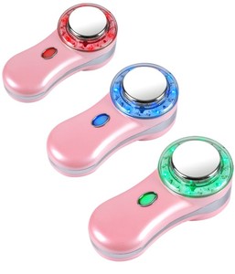 Más reciente Portátil de Uso Doméstico Recargable Ultrasónico dispositivo de Cuidado de Piel crioterapia máquina de la belleza - Product Image 6