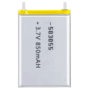 <span class=keywords><strong>3</strong></span>,7 V 850 mAh lipo batterie wiederaufladbare lithium-ionen-polymer-batterie-zelle 503055 mit pcm und draht - Product Image 1