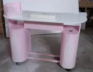 Dust collector gl2017001 cn gua 2017 classic nail pink manicure wood gl2017001 nail table nail table exhaust with