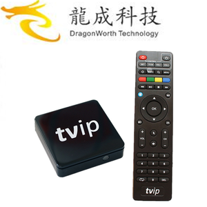high Quality TVIP S805 1G8G Linux android dual OS High Tvip410 with CE certificate Quad core TV box