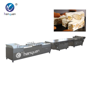 Nougat nut bar machine, Nougat candy bar line,nut cereal bar forming machine