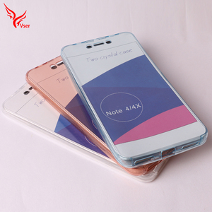 Für xiaomi 2 in 1 Hybrid combo soft slim 360 volle abdeckung tpu transparent case für redmi hinweis <span class=keywords><strong>3</strong></span> 4 - Product Image 1