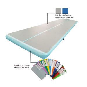 Piste gonflable d'entraînement utilisée 6M 8M 12M <span class=keywords><strong>Airtrack</strong></span> gonflable pour gymnastique Australie - Product Image 4
