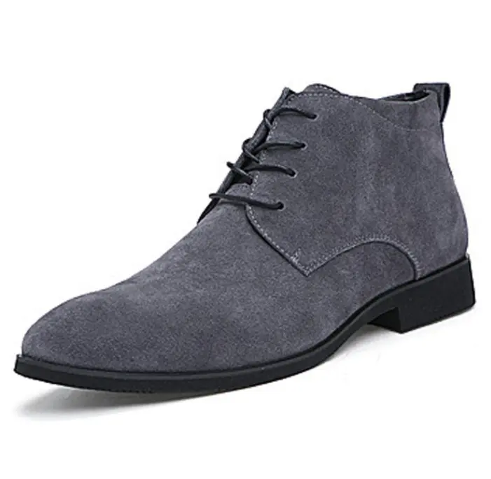 UP-0684J Young Men Stylish Ankle Boots Fashion Winter Boots for Wholesale