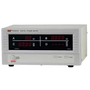 RK9800N Ac Power Factor Meter Elektrische Parameter Rollenbank 600V 20A Digitale Power Meter