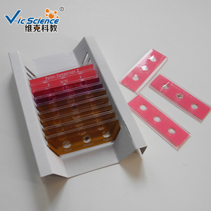 Enfants En Plastique <span class=keywords><strong>Microscope</strong></span> Préparé Des Diapositives pour Biologie Diapositives Couleur - Product Image 2
