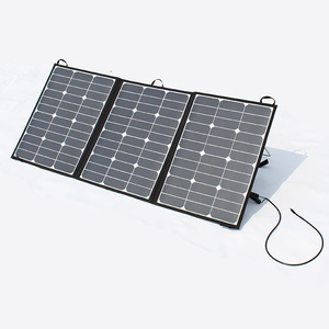 핫 세일 Sunpower A 급 접는 solar 담요 120 와트 Foldable Solar Panel 야외 캠핑 Solar Panel 대 한 Motorhome RV