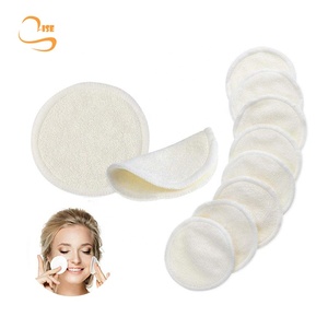 Offres Spéciales Bambou Coton Rondes De 8 cm Pour Le Visage <span class=keywords><strong>Bio</strong></span> Tampons Démaquillants <span class=keywords><strong>Lavable</strong></span> - Product Image 1