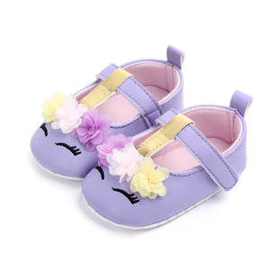 Latest fashional 꽃 design soft 솔 면 감사해 요 신생아 baby girl shoes