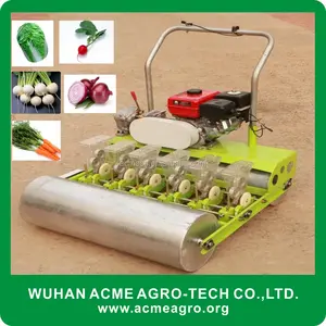 Hot jual 6 baris manual tangan seeder bawang wortel sayuran seeder