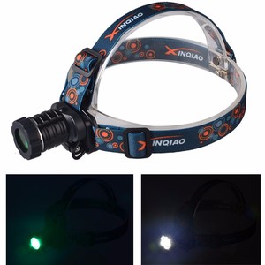 Zoom Rechargeable Headlamp <span class=keywords><strong>LED</strong></span> <span class=keywords><strong>Coon</strong></span> Berburu Lampu dengan Lampu Hijau - Product Image 6