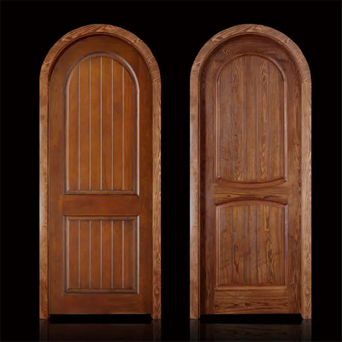 इस्तेमाल किया कांच के दरवाजे रेफ्रिजरेटर गढ़ा लोहे के दरवाजे फाटकों के साथ सागौन लकड़ी डबल दरवाजा डिजाइन