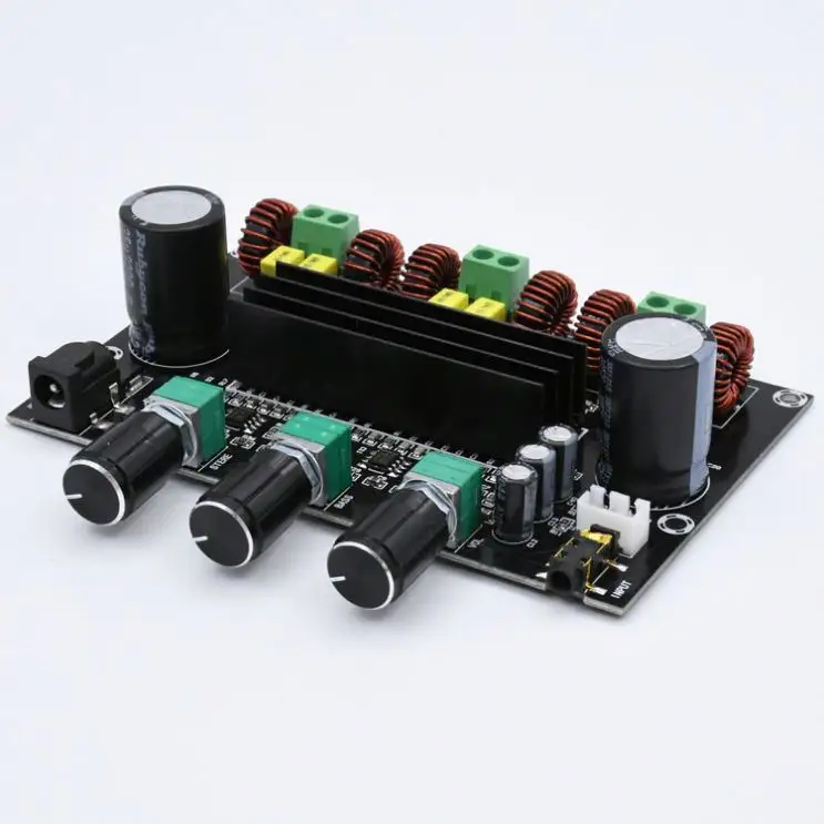 TPA3116D2 XH-M573 80W+80W+100W 2.1 Channel TPA3116 digital Power Amplifier Board Bass Subwoofer amplifier module